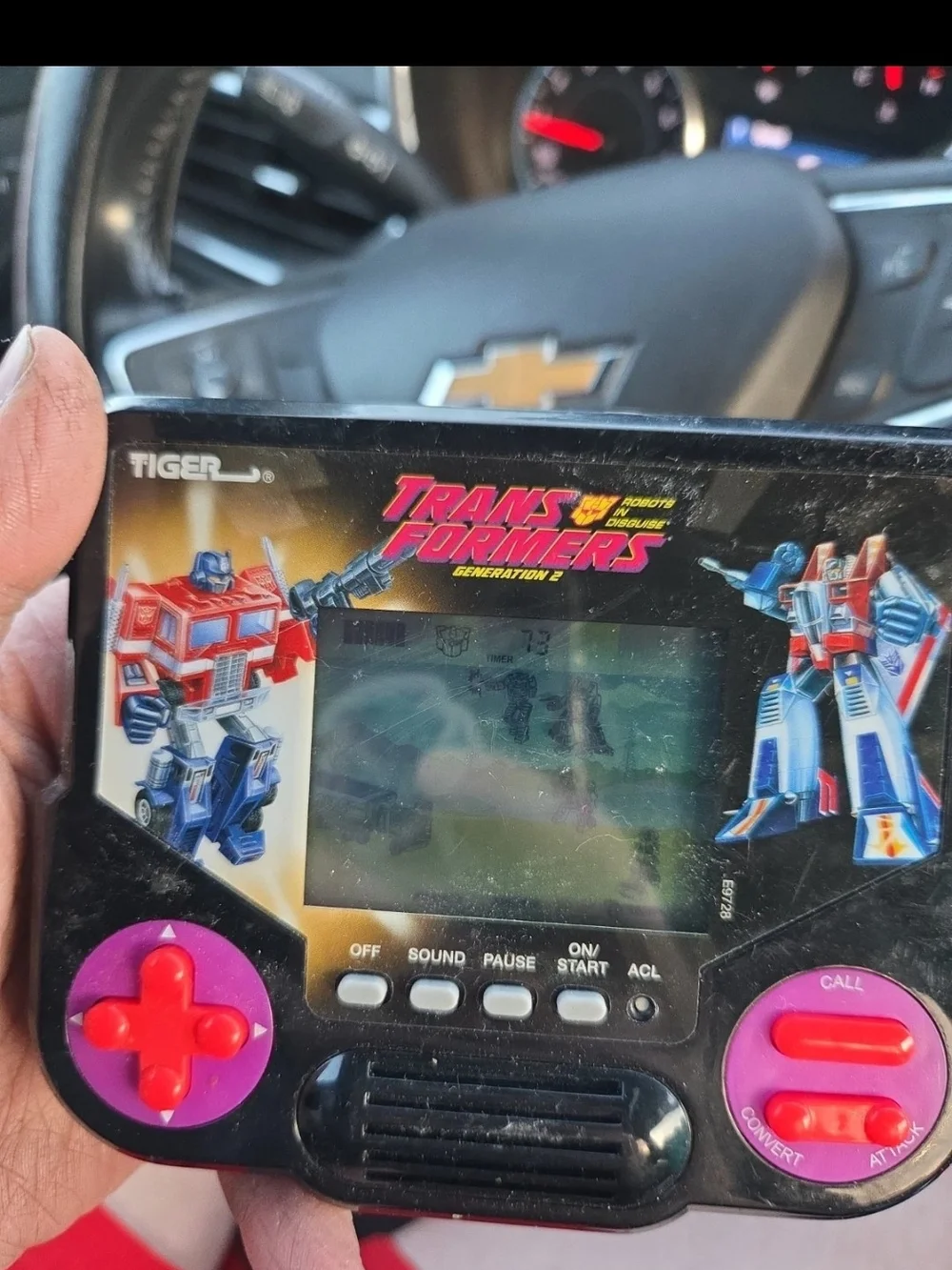 Transformers Handheld Electronic Game - Black